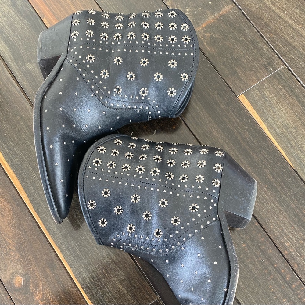 Rare! ISABEL MARANT Dewina Western Leather Ankle